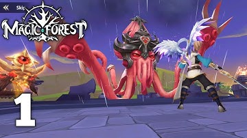 Magic Forest: Dragon Quest - Official Launch Gameplay Walkthrough part 1  (Android iOS) Nida Gamer