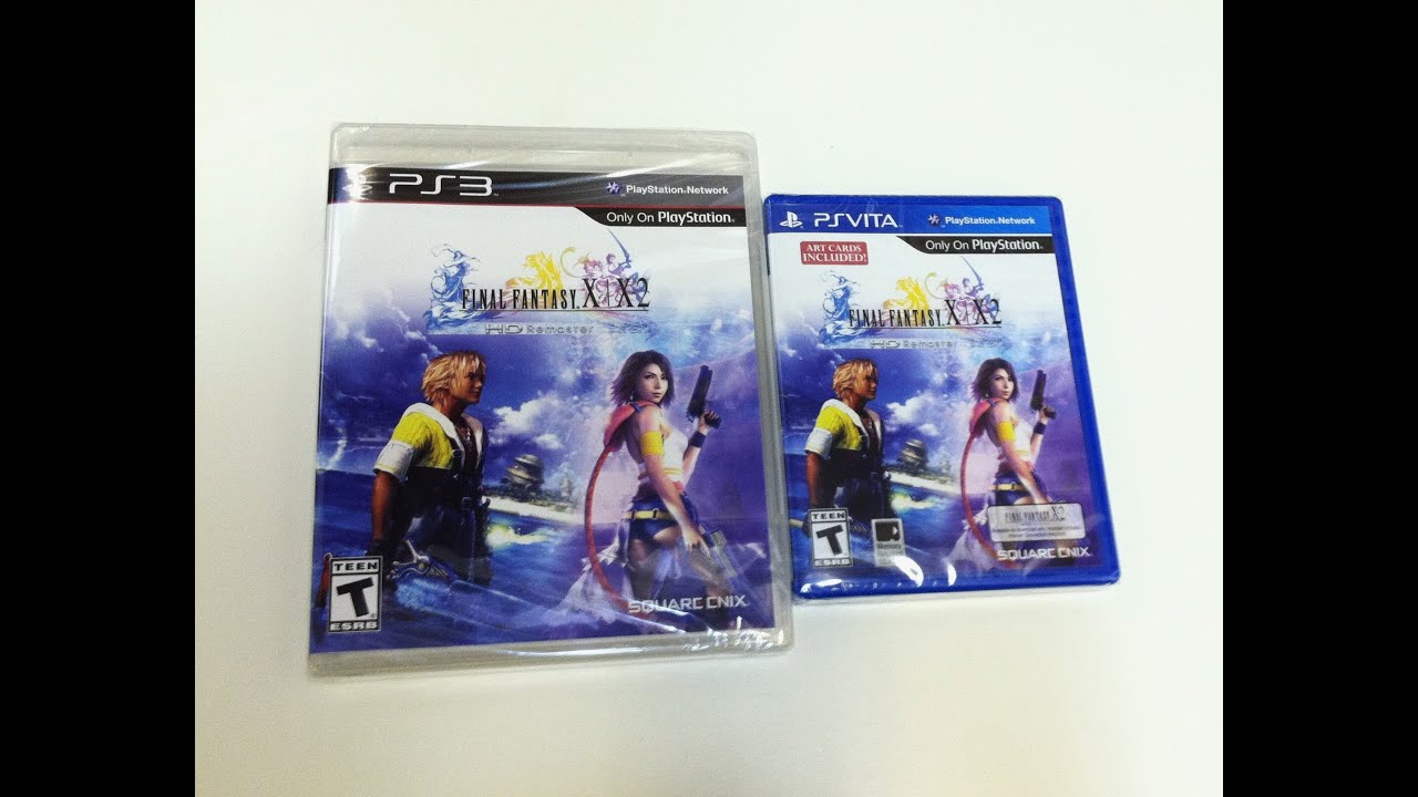 Final Fantasy X | X-2 HD Remaster PS3 PS Vita Unboxing!!