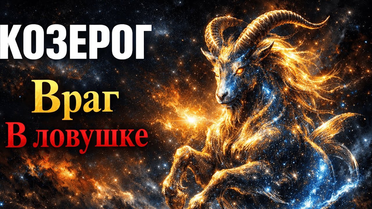 КОЗЕРОГ: КТО-ТО РЫЛ ТЕБЕ ЯМУ, НО САМ В НЕЁ ПОПАЛ. Ловушка врага сработала на него же. Гороскоп