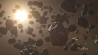 Asteroid Field | 3D Animation