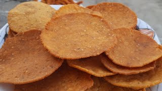మొక్కజొన్న పిండి చెక్కలు | Maize flour chekkalu preparation