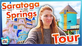 Is This Really The WORST Hotel In Disney World? -- Saratoga Springs Resort Tour