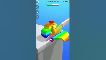 🐹Asmr Slicing Max All Levels Game Android iOS Gameplay Walkthrough #2 #Shorts