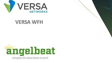 Versa Secure Access Service Edge (SASE)