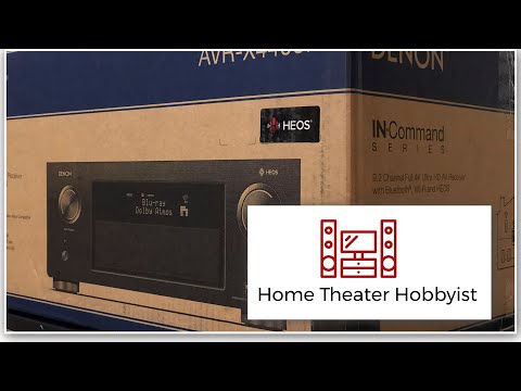 Denon AVR-X4400H Unboxing