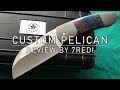 Deviant Blades Full Custom Pelican Review - Impressive Handmade Sheepsfoot!