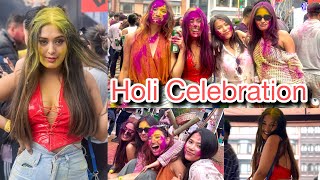 Kathmandu को होलि | Holi Celebration with Friends | Jahanwi Basnet | Eljina Rayamajhi | Deeya