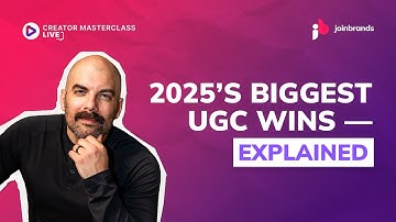 JoinBrands Creator Masterclass Live #3