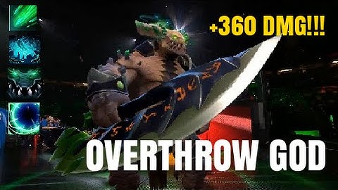 Dota 2 Overthrow: UNDERLORD ABUSES THE DESERT QUINTET MAP!!!