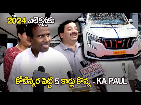KA Paul Buys Five New XUV 700 Cars | New Mahindra XUV 700 | Hybiz Automotives