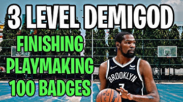 BEST 100 BADGE KEVIN DURANT BUILD 2K22 NEXT GEN (FINISHING, 3PT SHOOTING, PLAYMAKING & DEFENSE)