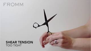 Shear Care: Tension Adjustment | Fromm Pro