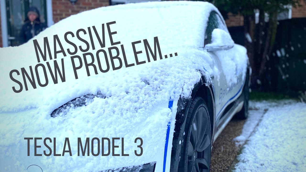 Tesla Model 3 Has a Major Problem in Snow 