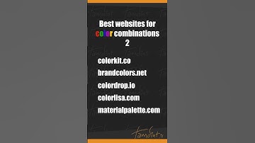 Best Websites for Color Combinations (Updated 2024 Edition) 🎨✨ #colorcombos #designtools