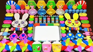 Mixing Random Things into GLOSSY Slime !!! Satisfying Slime RAINBOW Videos #252