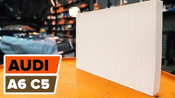 Hoe de AUDI A6 C5 interieurfilter vervangen Handleiding | Autodoc