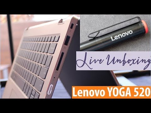 Lenovo Yoga 520-14ikb Unboxing | Review | Touch Screen | 360°