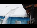Швабра снегоуборочная или самодельный скребок для уборки снега с крыши