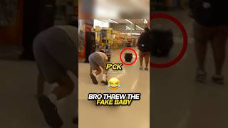 Fake Baby Prank 🤣 #fique #funnypranks #pranklab #shorts
