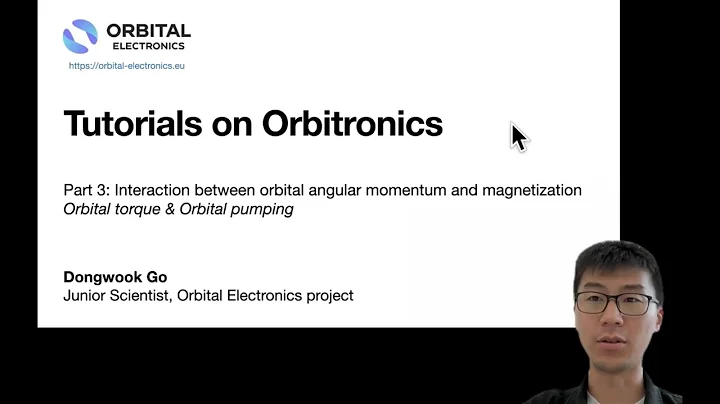 Orbitronics tutorial 3