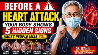 Before a Heart Attack, Your Body Shows These 5 Hidden Signs (Most People Miss #3)