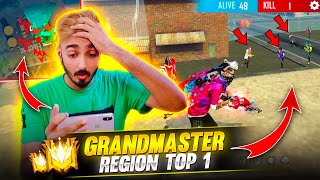 Chota Aawara On Grandmaster Region Top 1 || Last Zone 46 Player Alive || Free Fire