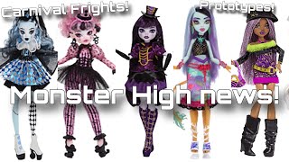 MONSTER HIGH NEWS! Carnival Frights + Self Scare wave 3 prototypes and more! G3 Elissabat!