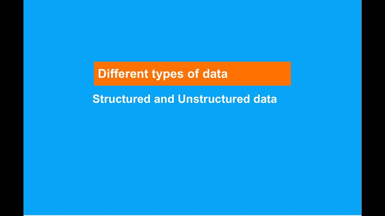 Mongo DB : Structured and Unstructured data
