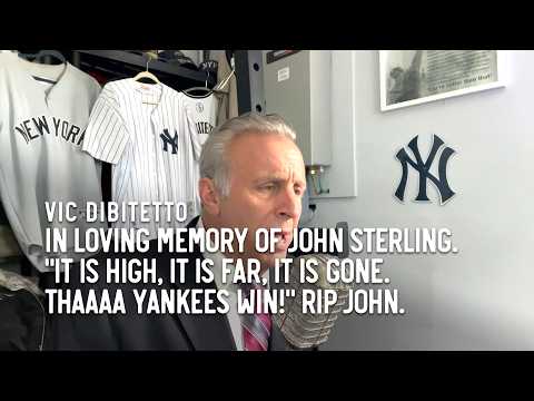 In loving memory of John Sterling. "It is high, it is far, it is gone. Thaaa Yankees Win!" RIP John.