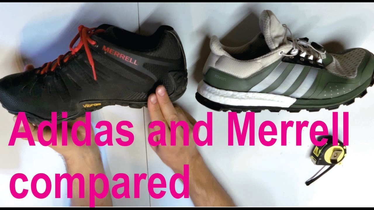 Detailed review of Adidas Adistar Raven and Merrell Chameleon II -