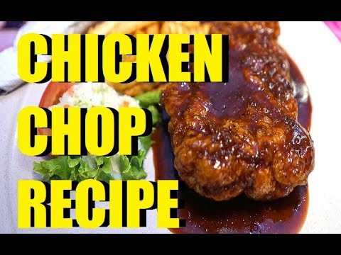 Resepi Mudah Chicken Chop - YouTube