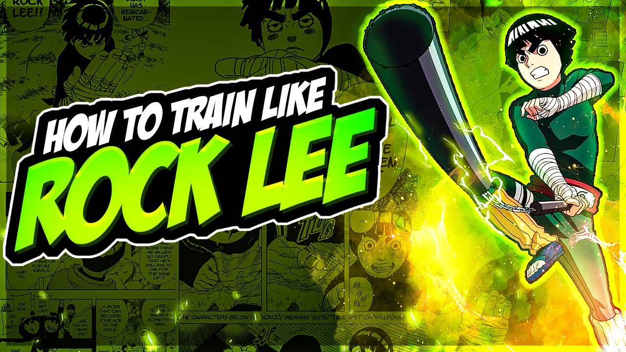 The Rock Lee Workout #rocklee #8gates #naruto - YouTube