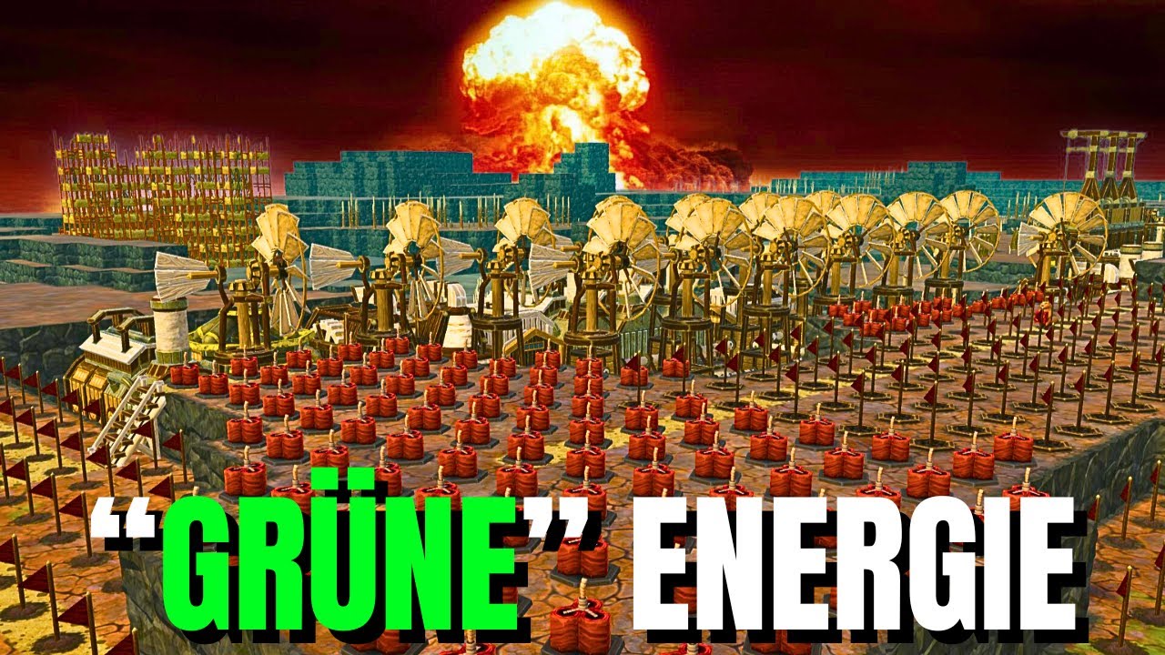 Ich Sprenge Komplette Berge Für Den Größten Windpark | Timberborn