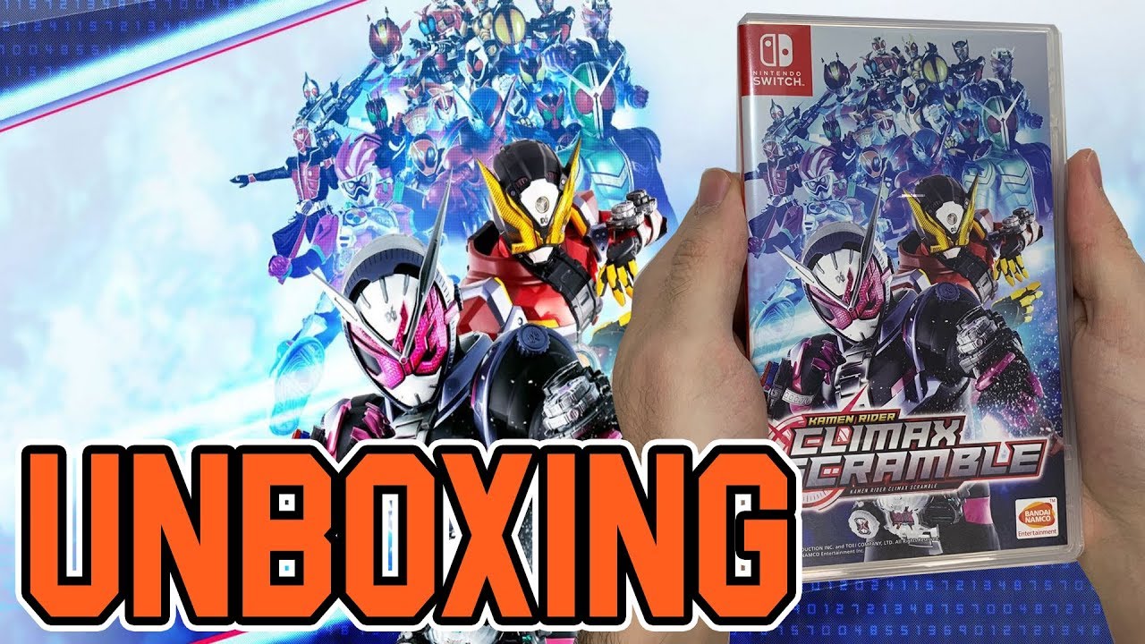 Kamen Rider Climax Scramble (Nintendo Switch) Unboxing!! - YouTube