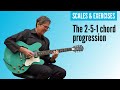 Learn the jazz 2-5-1 chord progression | Intermediate jazz guitar lesson