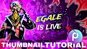 How To Make Free Fire Live Stream Thumbnail On Android | Free Fire Thumbnail Kaise Banaye 2025