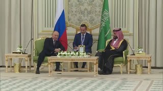 Russia's Putin hails Saudi ties as he meets crown prince MBS