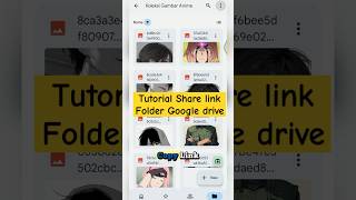 Tutorial Share link folder Google drive ke orang lain!?