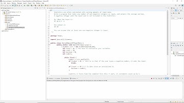 Java Lab: Varied Amount Of Input Data