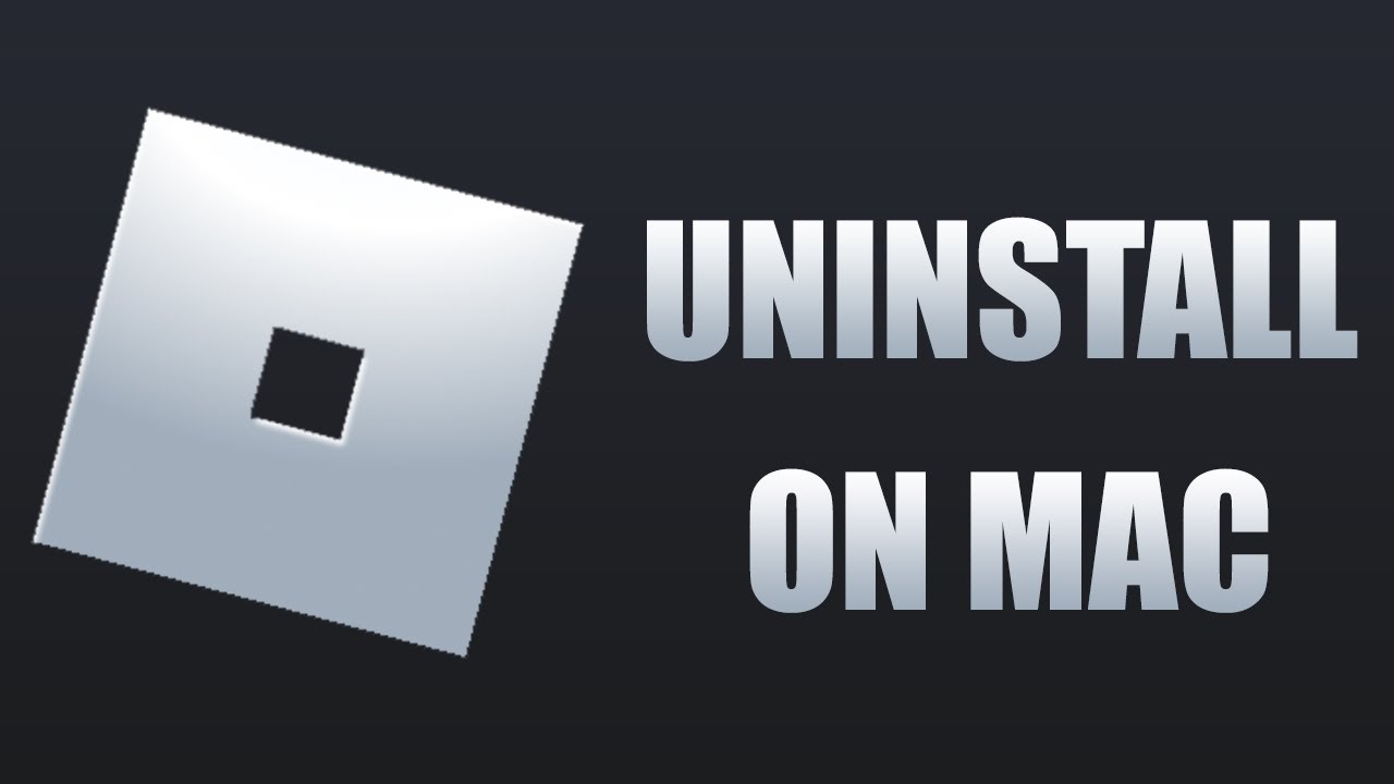 How To Uninstall Roblox On Mac Youtube - how to delete roblox from mac