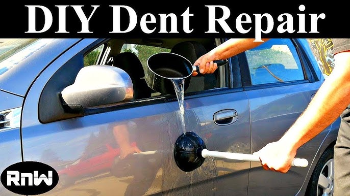 4K] My First Attempt at Car Dent Repair with Cheap Car Dent Repair