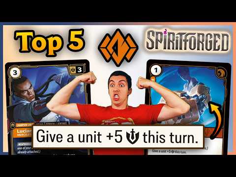 The Top 5  🟠 BODY 🟠 Cards In Spiritforged - Riftbound's New Set!