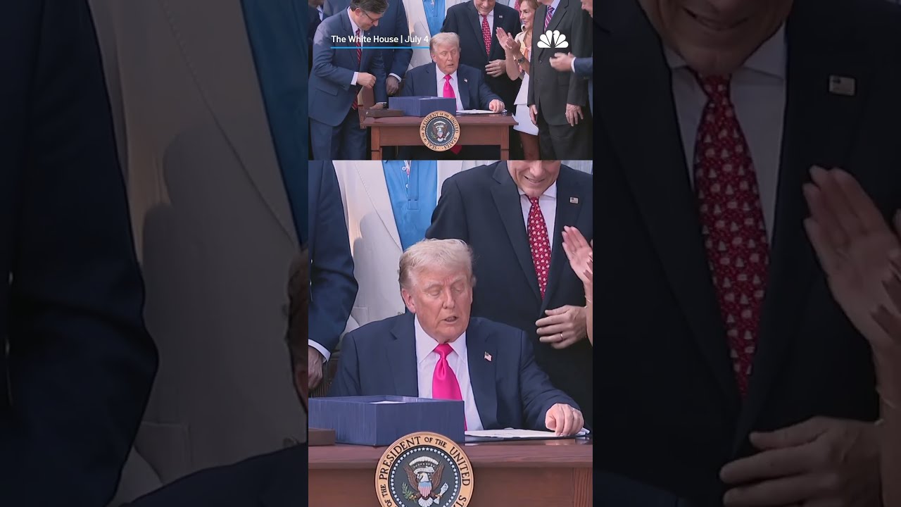 President Trump Signs One Big Beautiful Bill Act