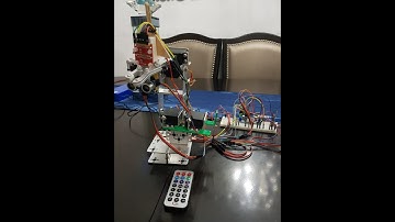 Project 16:  Arduino Smart 5 DOF Robot Arm