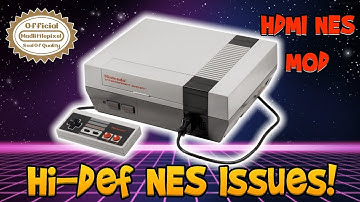 Hi-Def NES HDMI Modded Nintendo Issues - Speckles & Horizontal Lines