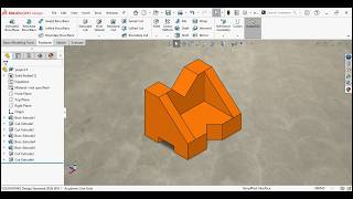Information SolidWorks Beginner Tutorial | Industrial Holding Part 3D Modeling Step-by-Step Guide