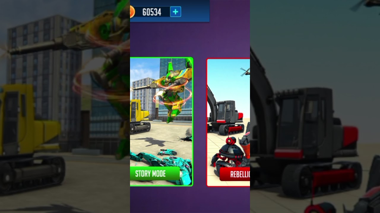 Mech Robot Transformation game 3D unity Mech Excavator game