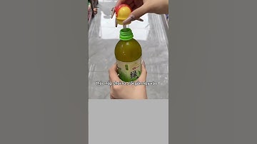 Cách uống chai nước không cần ống hút - mẹo độc lạ  #reviewvui