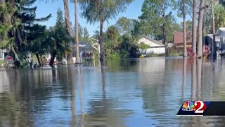 Residents in Port Orange community leaving homes after devastating flooding from storms