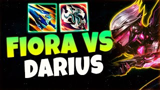 FIORA É MUITO ROUBADO!! FIORA VS DARIUS (gameplay explicativa) | Bronze ao mestre TOP